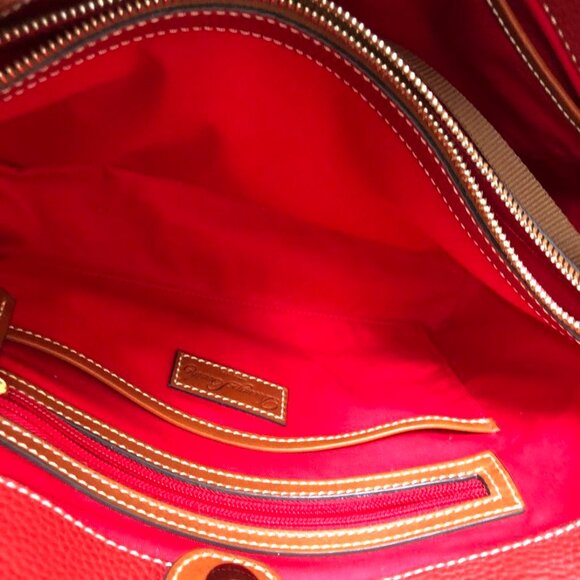 Dooney & Bourke Red Tote - Picture 7 of 13